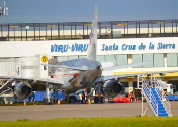 El Aeropuerto Internacional de Viru Viru, en Santa Cruz de la Sierra. Foto: ABI