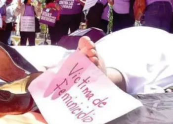 Una protesta de mujeres por los feminicidios. FOTO: RRSS