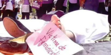 Una protesta de mujeres por los feminicidios. FOTO: RRSS