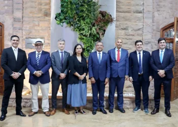 Fotografía "familiar" tras la reunión del CAS en Brasil. Foto: MDPRyA