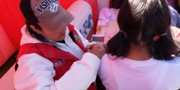 El viernes se lanzará la campaña de vacunación contra el sarampión en El Alto. FOTO: GAMEA