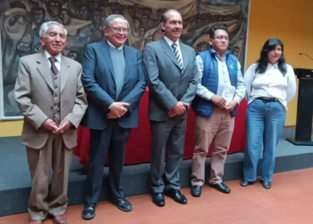 Carlos Ostermann asumió la presidencia de la Cámara Departamental del Libro de La Paz para.
Foto: ABI