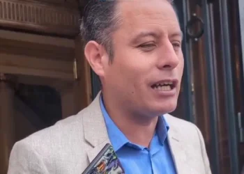 El vicepresidente Edmand Lara.
Foto: Captura APG