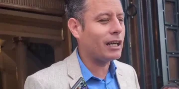 El vicepresidente Edmand Lara.
Foto: Captura APG