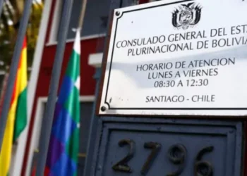 Una foto del Consulado de Bolivia en Chile. (Foto: Bolivia Verifica).
