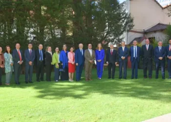 Encuentro del TSE con representantes diplomáticos. (Foto: TSE)