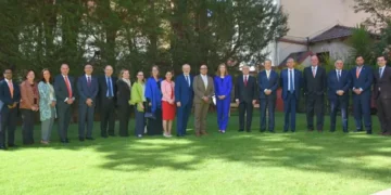Encuentro del TSE con representantes diplomáticos. (Foto: TSE)