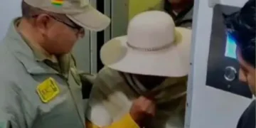 La exintegrante del directorio del Fondo Indígena, Lidia Acho.