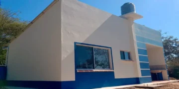 Una vivienda construida por el Gobierno. FOTO: Ministerio de Obras Públicas