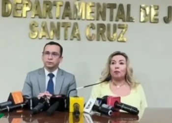 El presidente del TSJ, Romer Saucedo en Conferencia de prensa/Captura de Pantalla