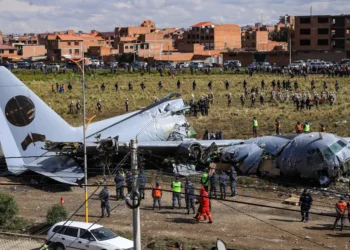 El avión C-130 se salió de la pista del Aeropuerto de El Alto/Archivo