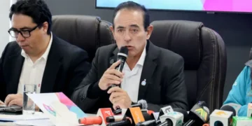 El alcalde electo de La Paz, Cesar Dockweiler. FOTO: RRSS