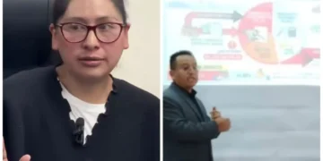 Eva Copa deja la Alcaldía con deuda de Bs 800 millones, denunció el alcalde electo de El Alto, Eliser Roca. FOTO: RRSS