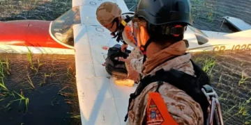 Se movilizan las unidades SAR para el rescate/FAB