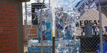 EPSAS entregó este viernes 11 pozos en El Alto. FOTO: EPSAS