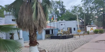 Frontis del cuarte de Villa Montes donde ocurrió la agresión sexual a un conscripto. FOTO: RRSS
