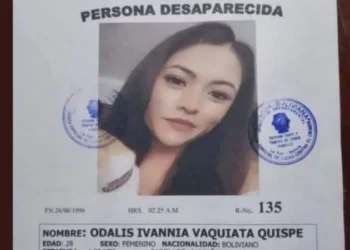 Odalys, madre de un niño de ahora cinco años de edad, desapareció el 30 de marzo de 2024. FOTO: RRSS
