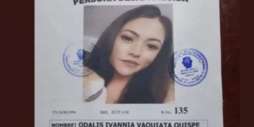 Odalys, madre de un niño de ahora cinco años de edad, desapareció el 30 de marzo de 2024. FOTO: RRSS