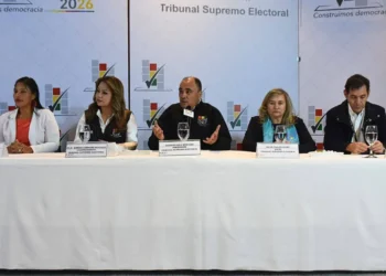 Sala plena del Tribunal Supremo Electoral (Foto: TSE)
