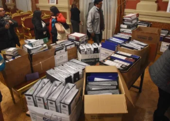 Los informes preparados por la actual gestión. FOTO: GAMLP