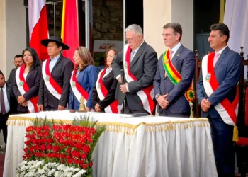 El presidente Rodrigo Paz. Foto: Alcaldía de Tarija.