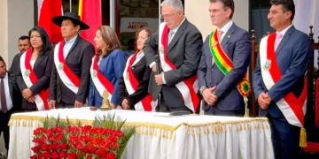 El presidente Rodrigo Paz. Foto: Alcaldía de Tarija.