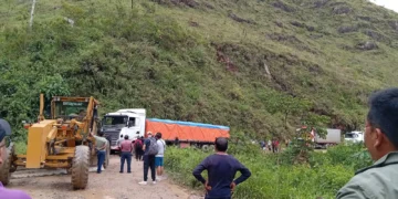 Emergencia Vial en el Norte de La Paz.
Foto ABC