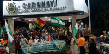 El encuentro fue en la plaza de Caranavi/SieteVocesCaranavi