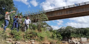 Inspección técnica del tramo La Angostura–Bermejo.
Foto ABC