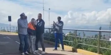 Agentes de la Policía del Perú capturan al feminicida en Cuzco/Captura de pantalla