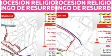Varias vías de los macrodistritos Centro y Cotahuma serán cerrados. Imagen: GAMLP