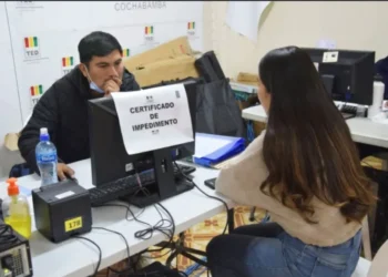 Vence el plazo para tramitar el certificado de impedimento. FOTO: TSE