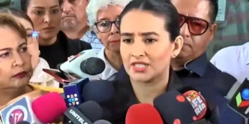 Paola Aguirre realizó una verificación del avance de la transición/Captura de pantalla