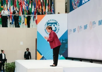 La directora gerente del FMI, Kristalina Georgieva, habló de la guerra en Irán/AFP