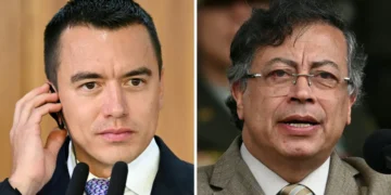 Noboa y Petro enfrentan una nueva crisis/AFP