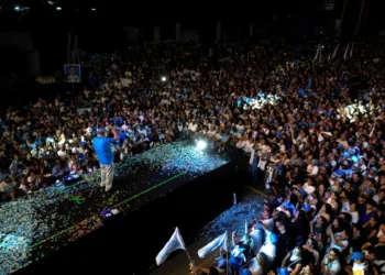 Los candidatos realizaron concentraciones con sus seguidores/AFP