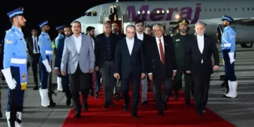 El canciller iraní, Abás Araqchi durante su visita a Pakistán /AFP