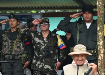 El máximo comandante de la disidencia del EP, alias Iván Mordisco/AFP