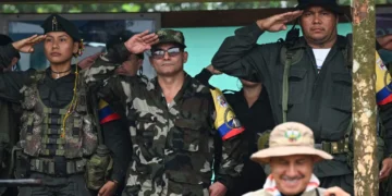 El máximo comandante de la disidencia del EP, alias Iván Mordisco/AFP