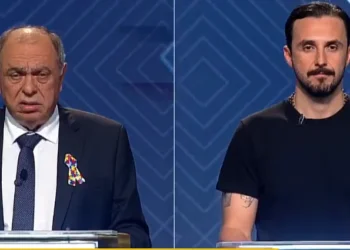 Los candidatos a gobernador por Santa Cruz, Otto richter y Juan Pablo Velasco.
