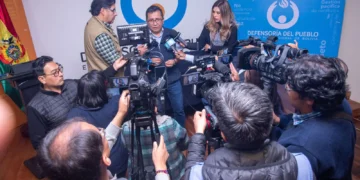 El defensor del Pueblo, Pedro Callisaya. Foto: Defensoría