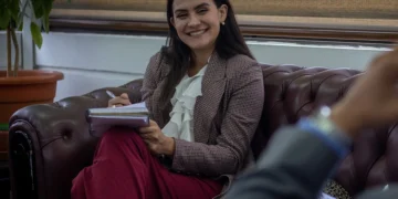 La gobernadora de Pando, Gabriela de Paiva. Foto: Gobernación