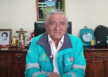 El alcalde de La Paz, Iván Arias, en su mensaje de despedida.
Foto: Captura RRSS