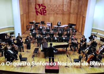 La Orquesta Sinfónica Nacional de Bolivia
Foto referencial