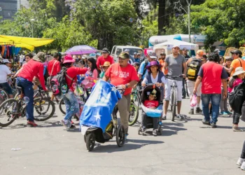 Los cochabambinos celebran el Día del Peatón varias veces en el año/ Archivo