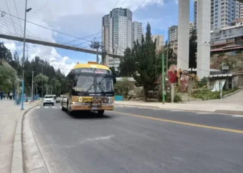El servicio de La Paz BUS se retoma de forma progresiva. FOTO: GAMLP