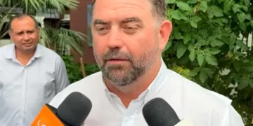 El titular de la CAO, Klauss Frerking, en rueda de prensa