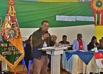 Inauguración de la segunda precumbre dellitio. Foto: Comité de Defensa del Litio