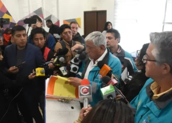 El alcalde de La Paz, Iván Arias. FOTO: GAMLP