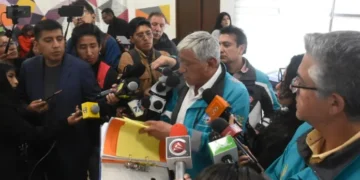 El alcalde de La Paz, Iván Arias. FOTO: GAMLP